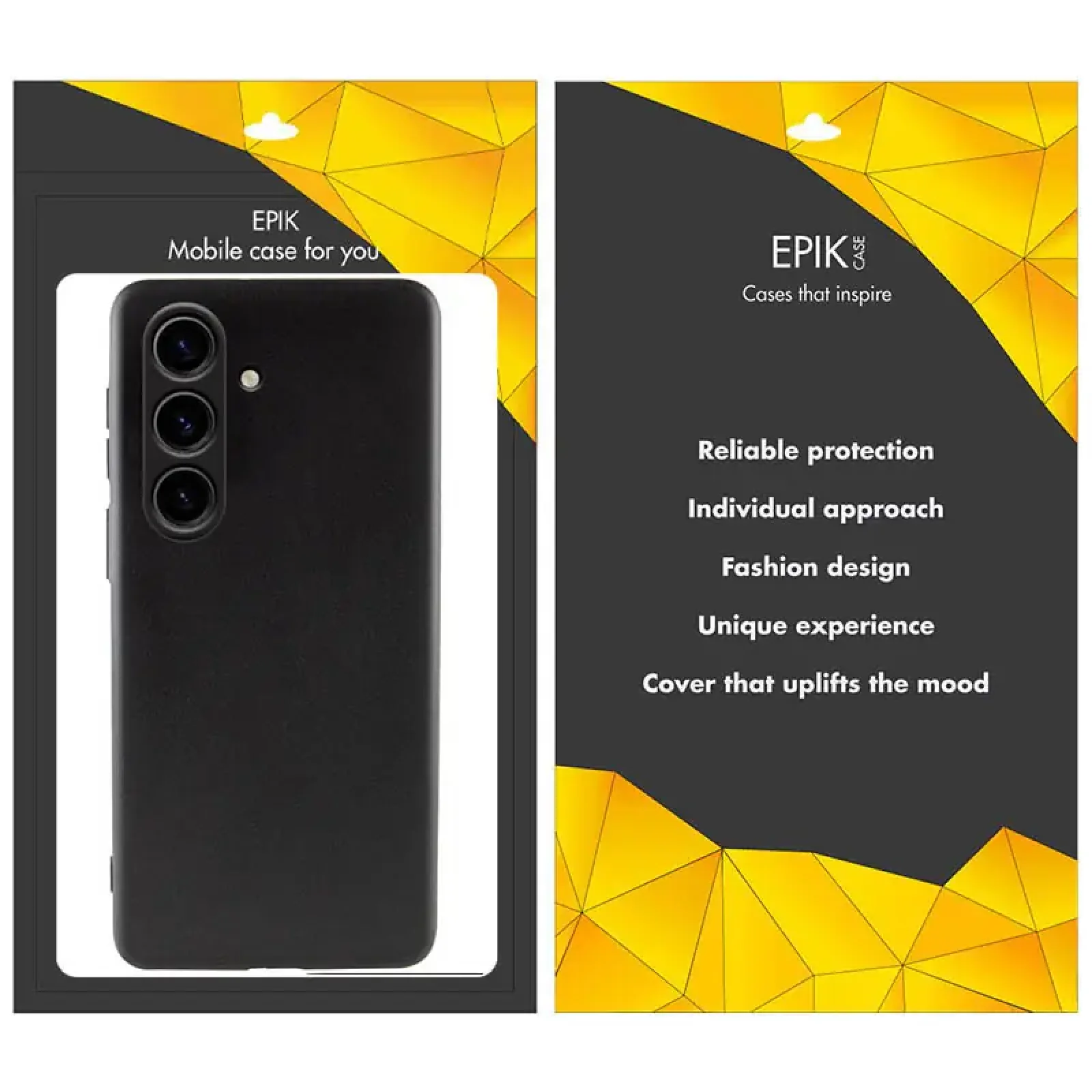 Чохол TPU Epic Black Full Camera для Samsung Galaxy A36 5G
