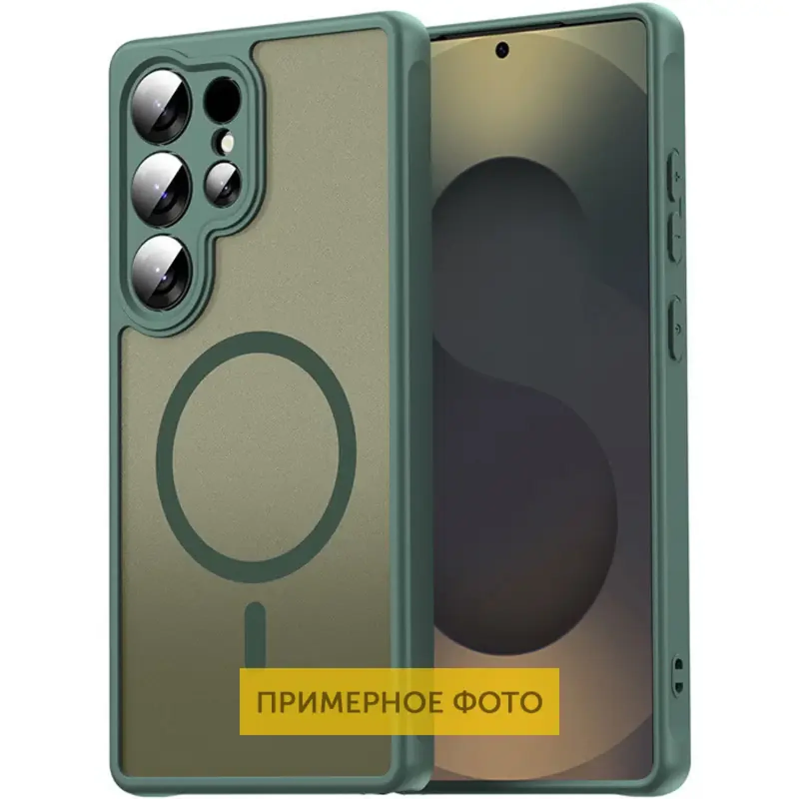 Чохол TPU Bloom with MagSafe для Samsung Galaxy A36 5G, Samsung Galaxy A56 5G Green
