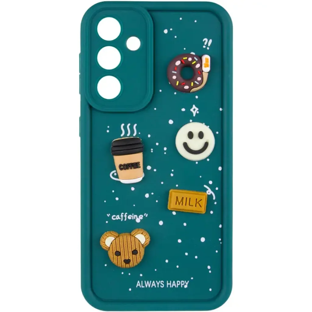 Чехол TPU Toys Case для Samsung Galaxy A36 5G Pine Green Always Happy