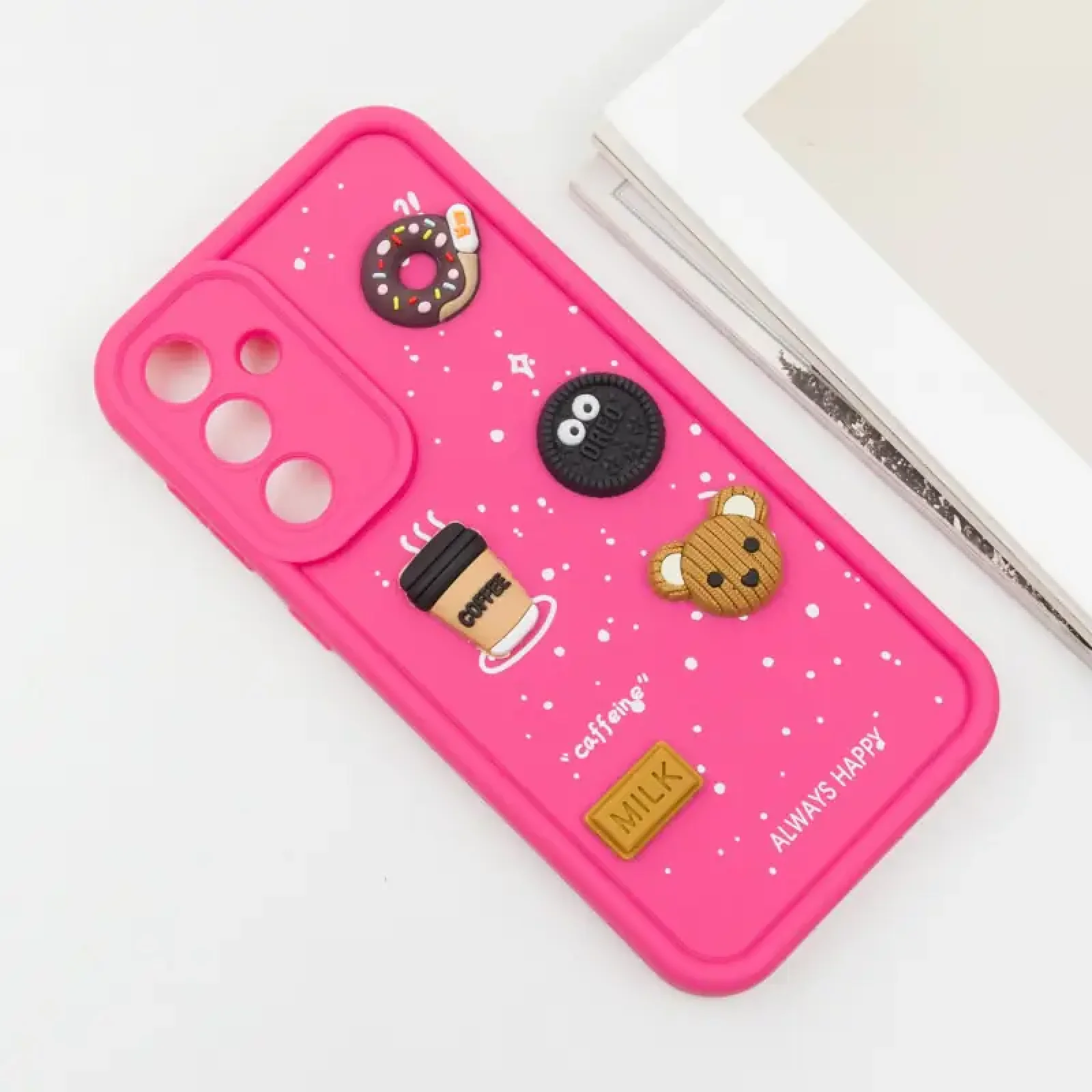 Чехол TPU Toys Case для Samsung Galaxy A36 5G Pink Always Happy