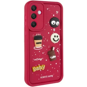 Цвет: Красный - Чехол TPU Toys Case для Samsung Galaxy A36 5G Red Always Happy