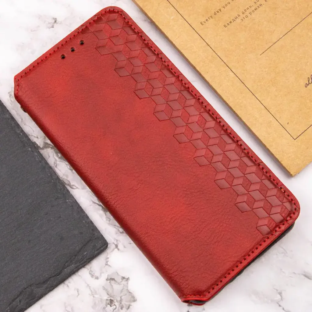 Чохол Getman Cubic PU Case для Samsung Galaxy A36 5G, Samsung Galaxy A56 5G Red