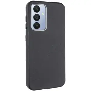 Цвет: Черный - Чехол Leather Case Metal Buttons для Samsung Galaxy A36 5G, Samsung Galaxy A56 5G Black