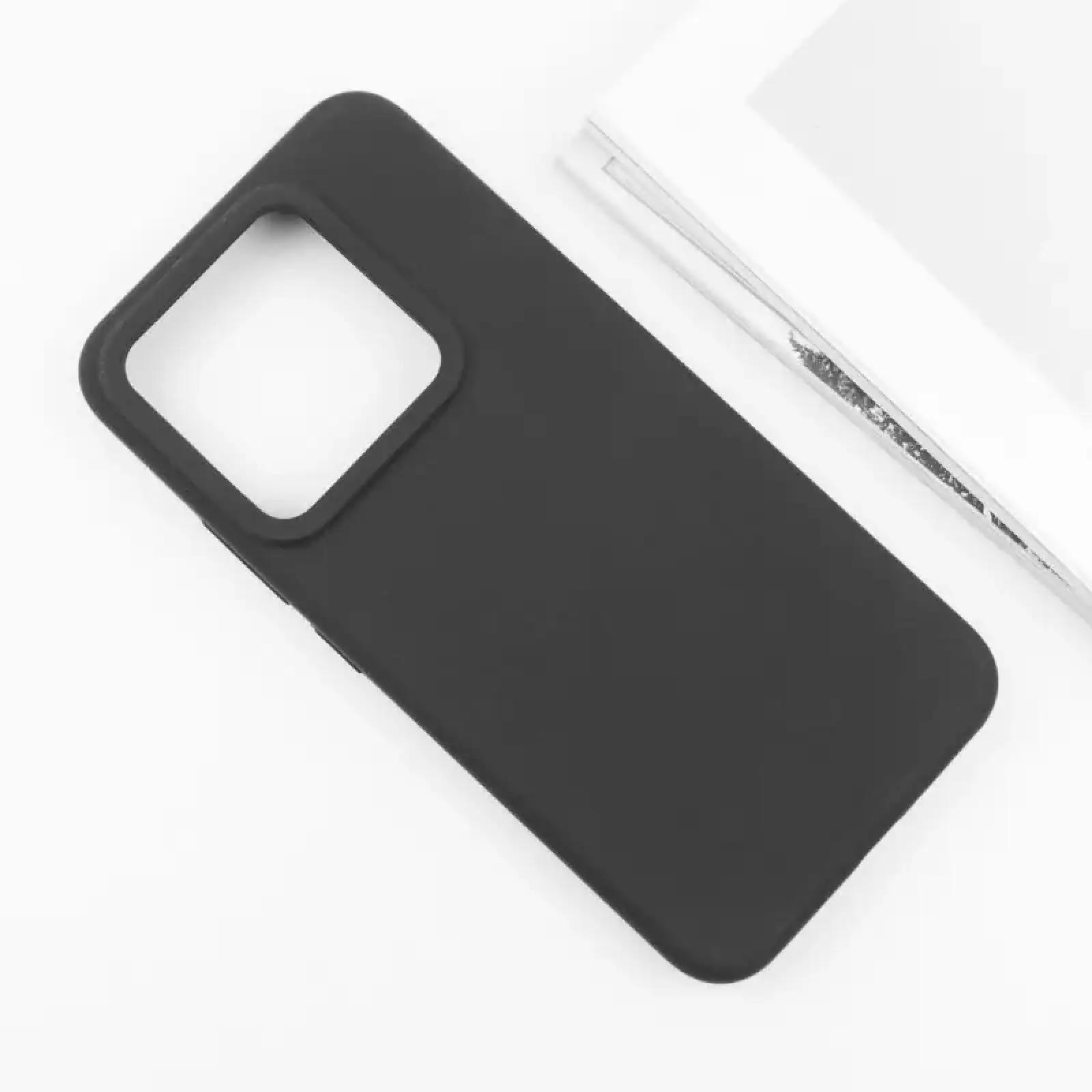 Чохол Silicone Cover Lakshmi (AAA) для Xiaomi Redmi Note 14 5G Black