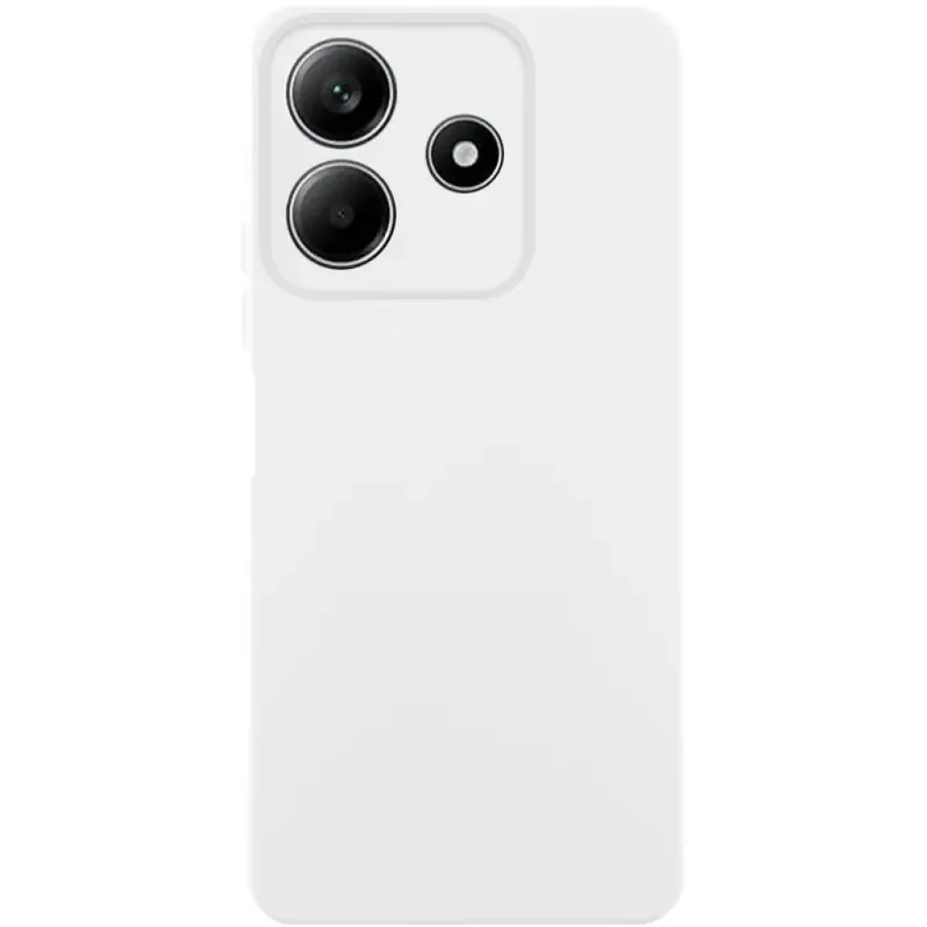 Чехол Silicone Cover Lakshmi Full Camera (AA) для Xiaomi Redmi Note 14 5G White