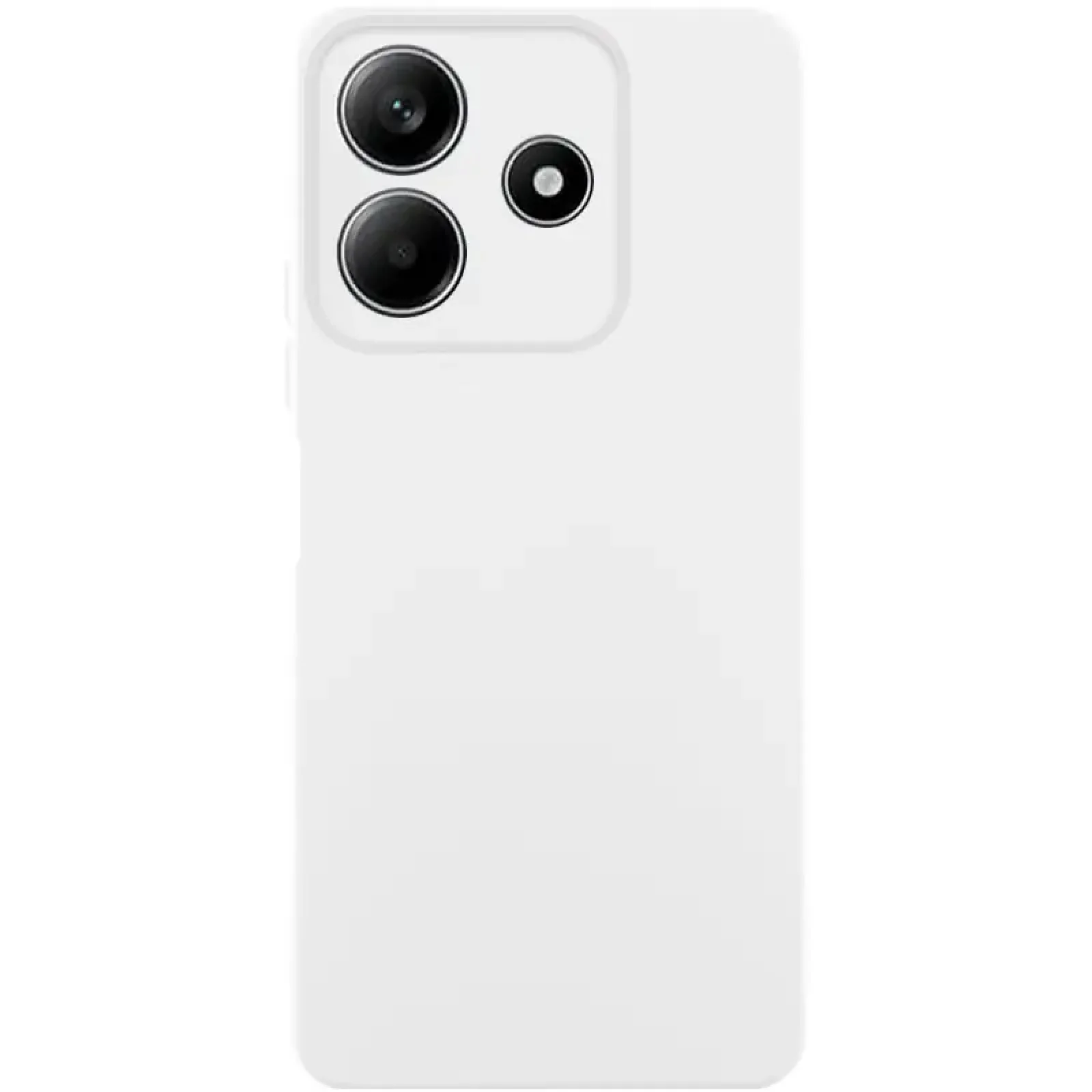 Чехол Silicone Cover Lakshmi Full Camera (AA) для Xiaomi Redmi Note 14 5G White