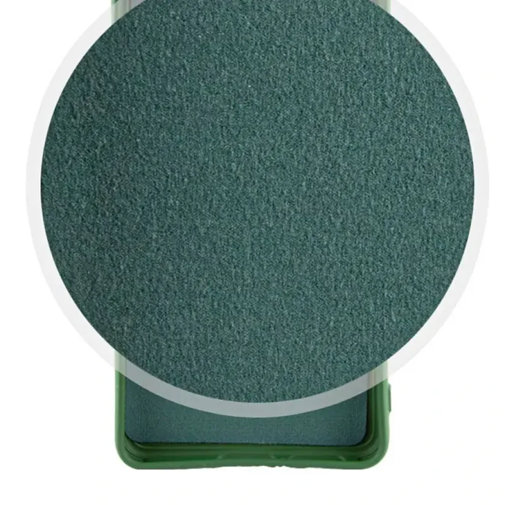 Чехол Silicone Cover Lakshmi Full Camera (AA) для Xiaomi Redmi Note 14 5G Dark Green