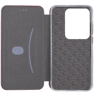 Шкіряний чохол-книжка Classy для Xiaomi Redmi Note 14 5G Бордовий