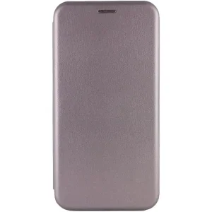 Шкіряний чохол-книжка Classy для Xiaomi Redmi Note 14 5G Сірий