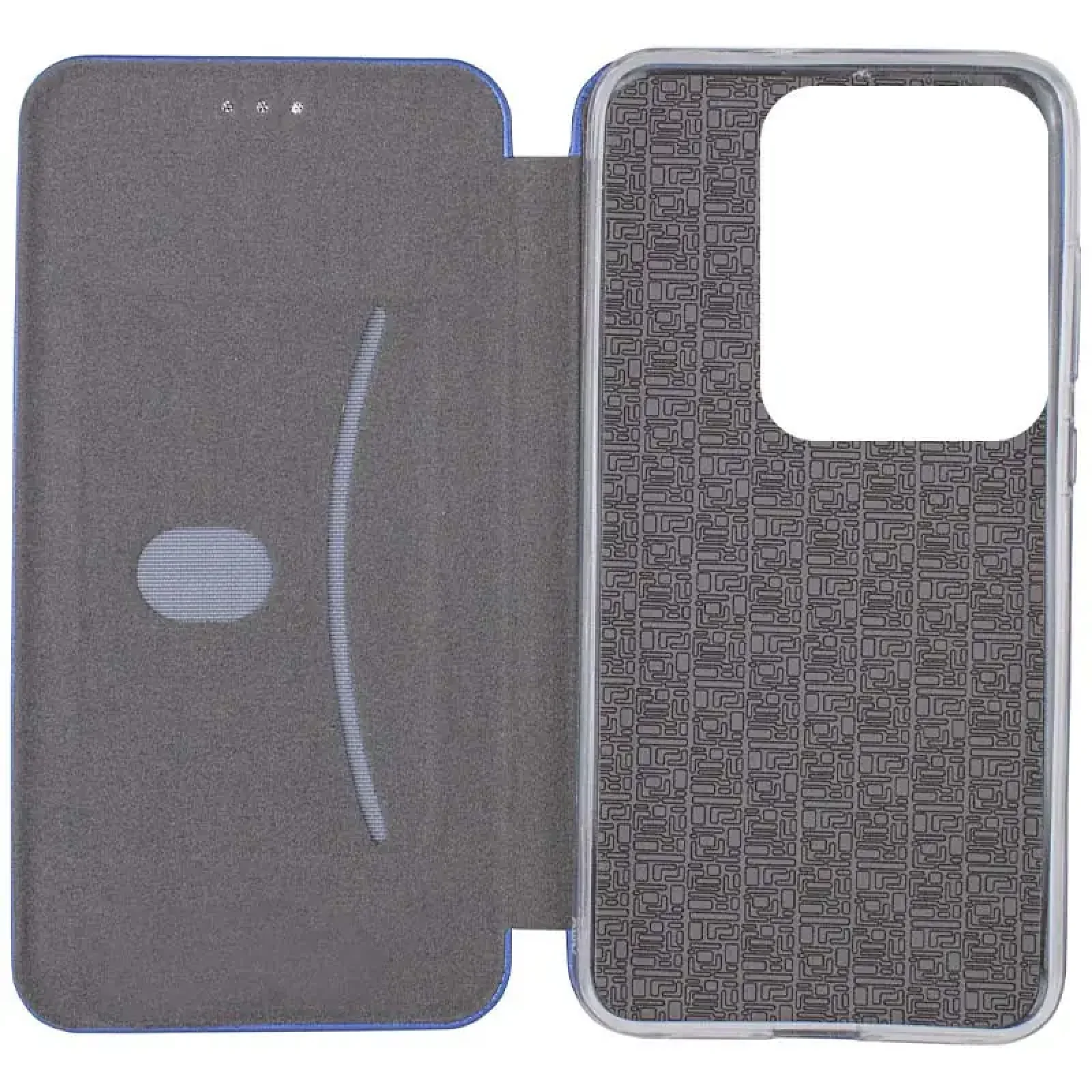 Чехол Classy PU Case для Xiaomi Redmi Note 14 5G Dark Blue