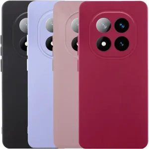 Чохол TPU GETMAN Liquid Silk Full Camera для Xiaomi Redmi Note 14 Pro 5G Blue