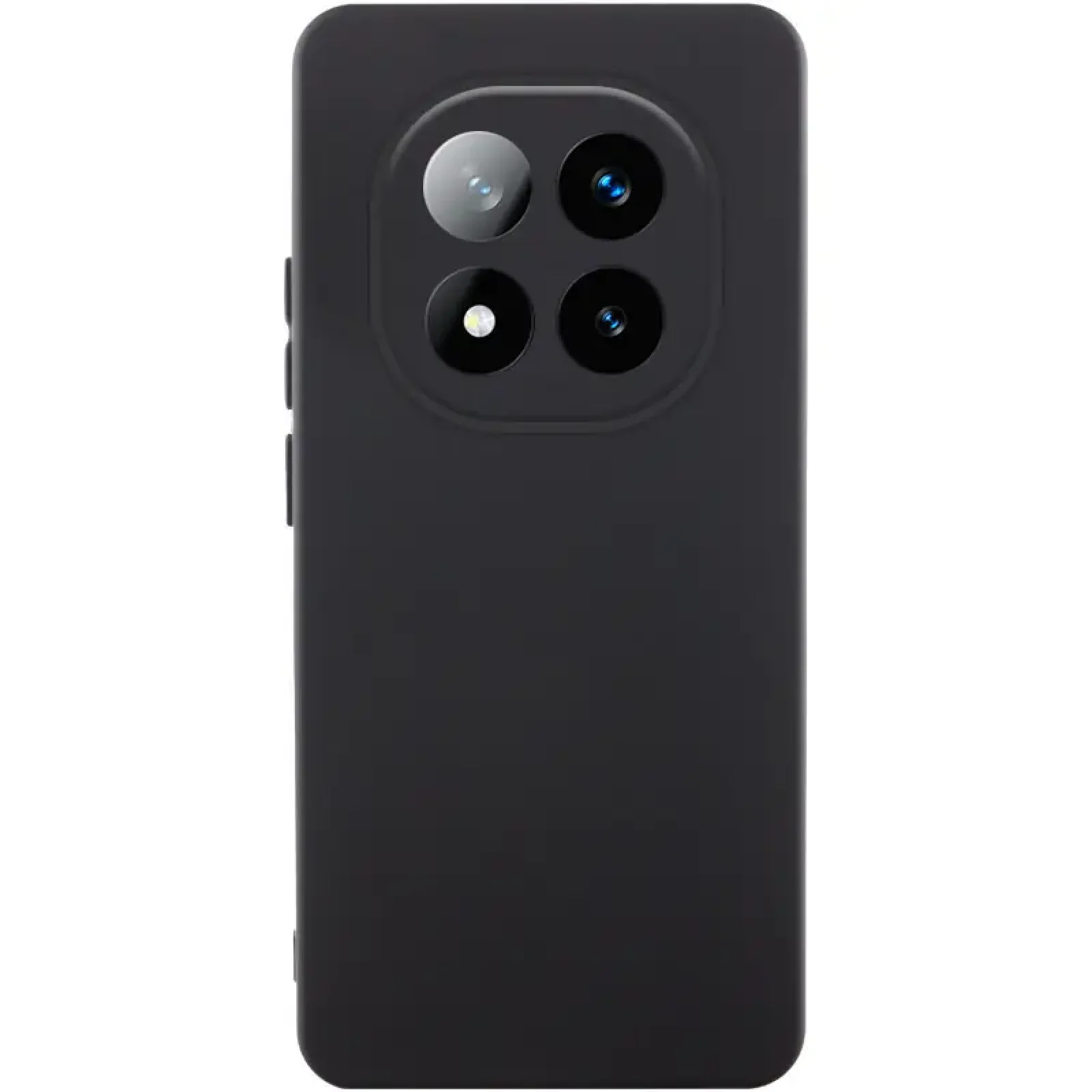 Чохол TPU GETMAN Liquid Silk Full Camera для Xiaomi Redmi Note 14 Pro 5G Black