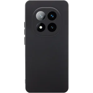 Чохол TPU GETMAN Liquid Silk Full Camera для Xiaomi Redmi Note 14 Pro 5G Black