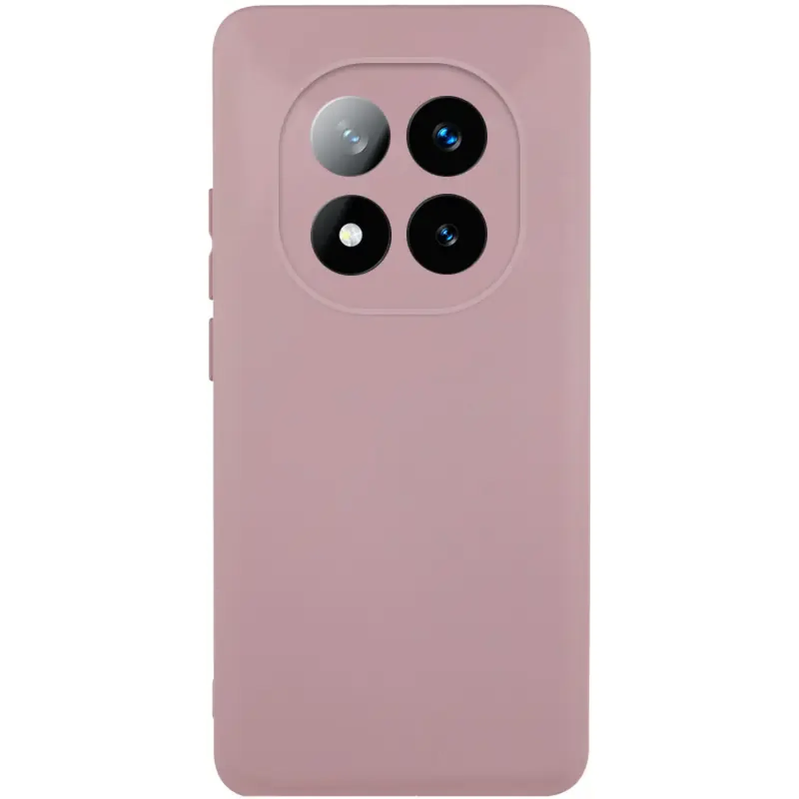 Чохол TPU GETMAN Liquid Silk Full Camera для Xiaomi Redmi Note 14 Pro 5G Pink Sand