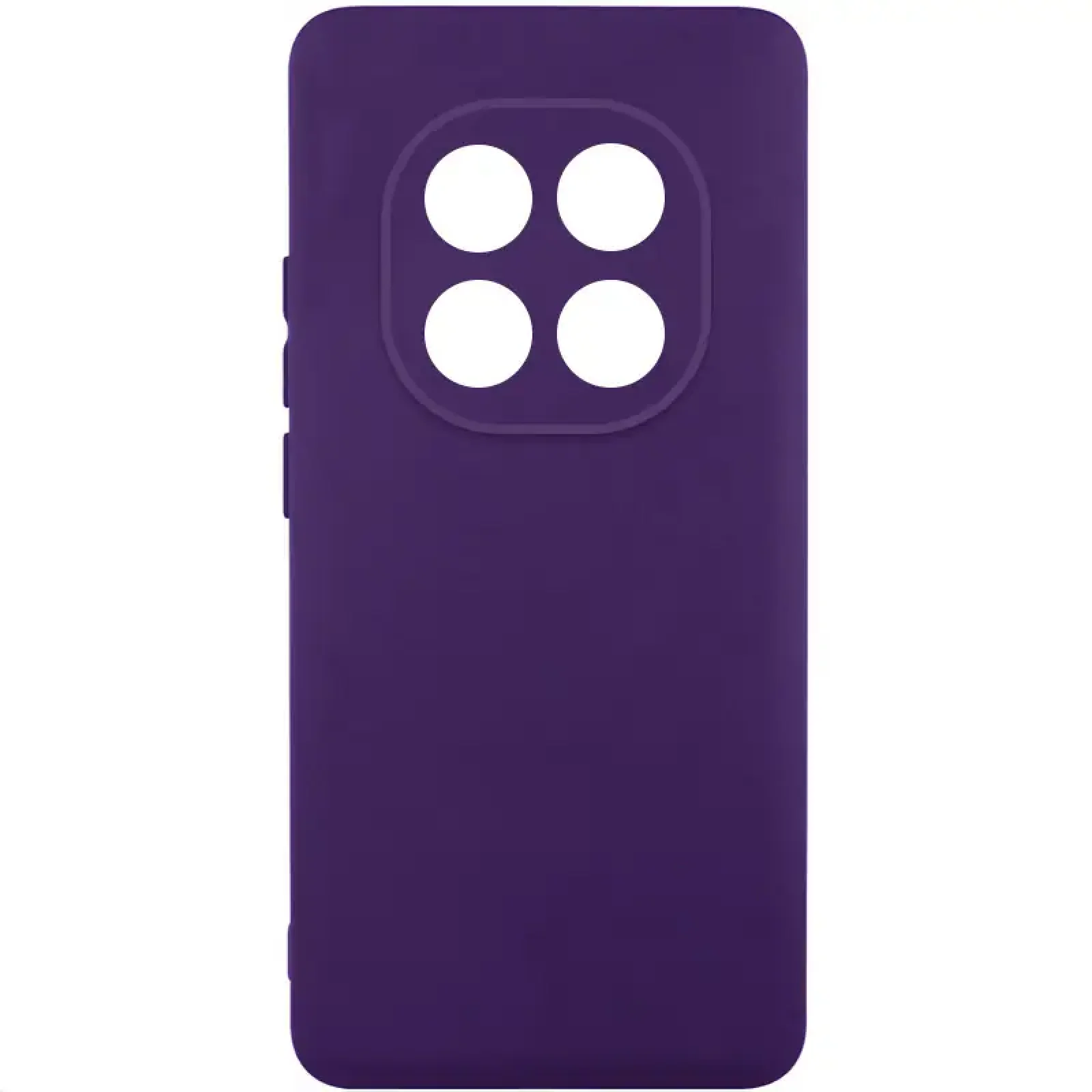 Чохол TPU GETMAN Liquid Silk Full Camera для Xiaomi Redmi Note 14 Pro 5G Dark Purple