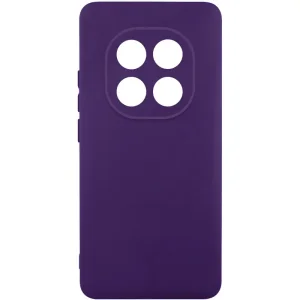 Чохол TPU GETMAN Liquid Silk Full Camera для Xiaomi Redmi Note 14 Pro 5G Dark Purple