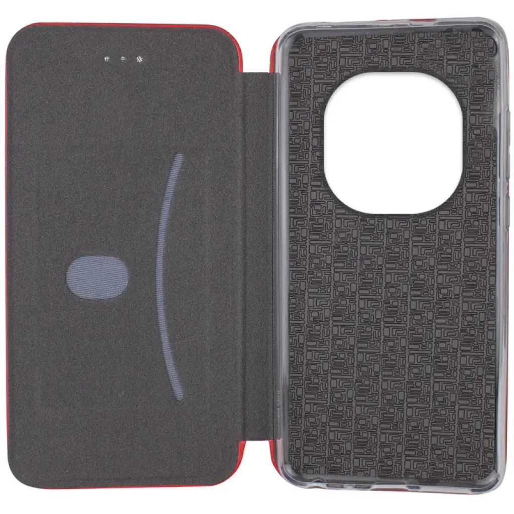 Чехол Classy PU Case для Xiaomi Redmi Note 14 Pro 5G, Xiaomi Redmi Note 14 Pro Plus 5G Red