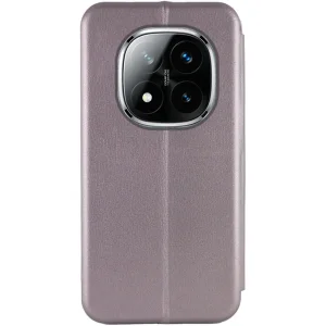 Чехол Classy PU Case для Xiaomi Redmi Note 14 Pro 5G, Xiaomi Redmi Note 14 Pro Plus 5G Grey