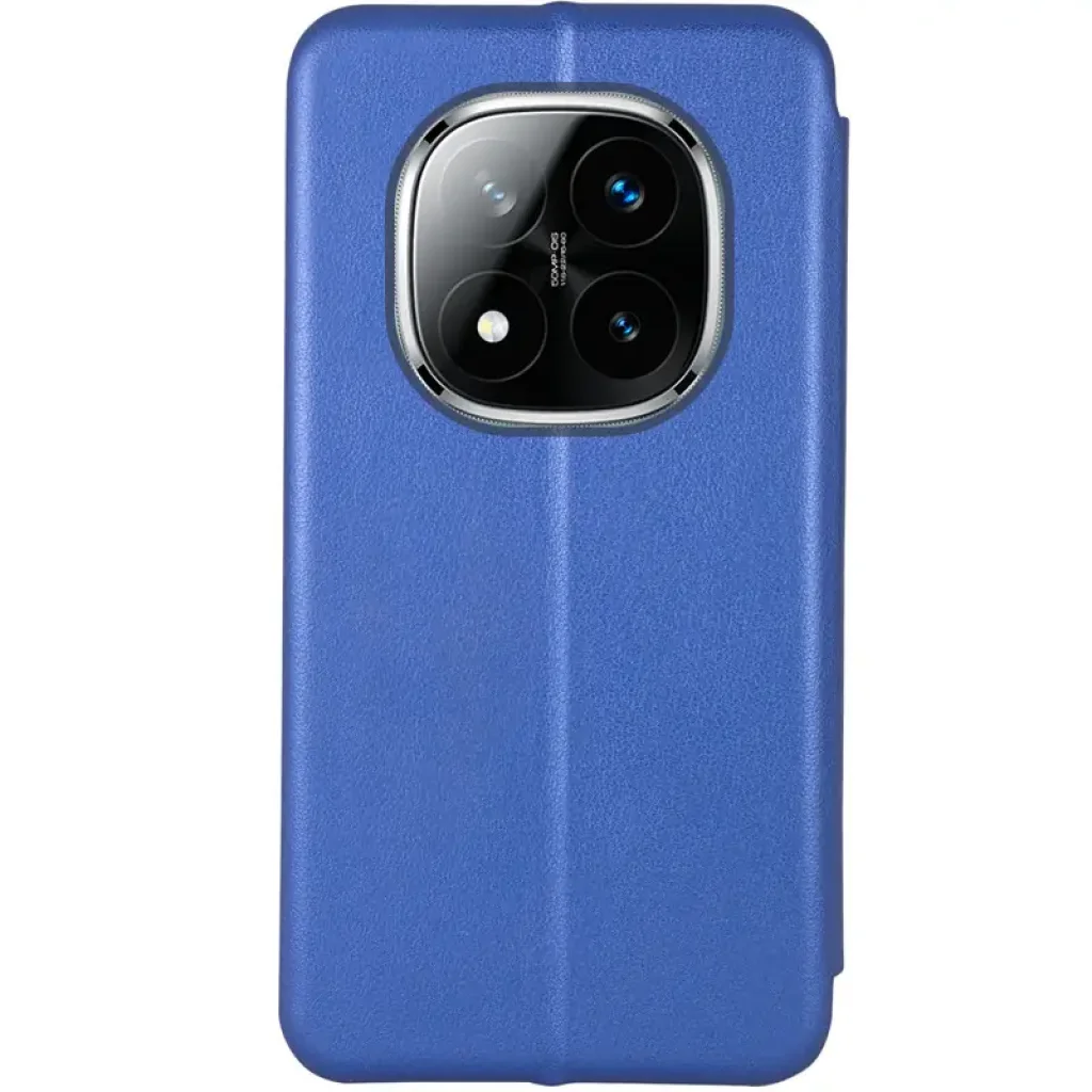 Чехол Classy PU Case для Xiaomi Redmi Note 14 Pro 5G, Xiaomi Redmi Note 14 Pro Plus 5G Blue