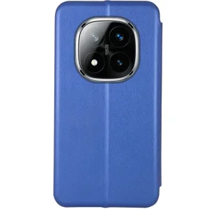 Чехол Classy PU Case для Xiaomi Redmi Note 14 Pro 5G, Xiaomi Redmi Note 14 Pro Plus 5G Blue