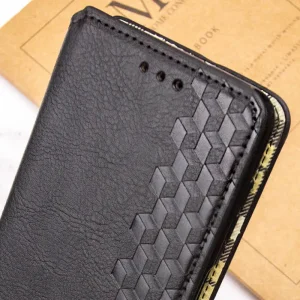 Чохол Getman Cubic PU Case для Xiaomi Redmi Note 14 Pro 5G, Xiaomi Redmi Note 14 Pro Plus 5G Black