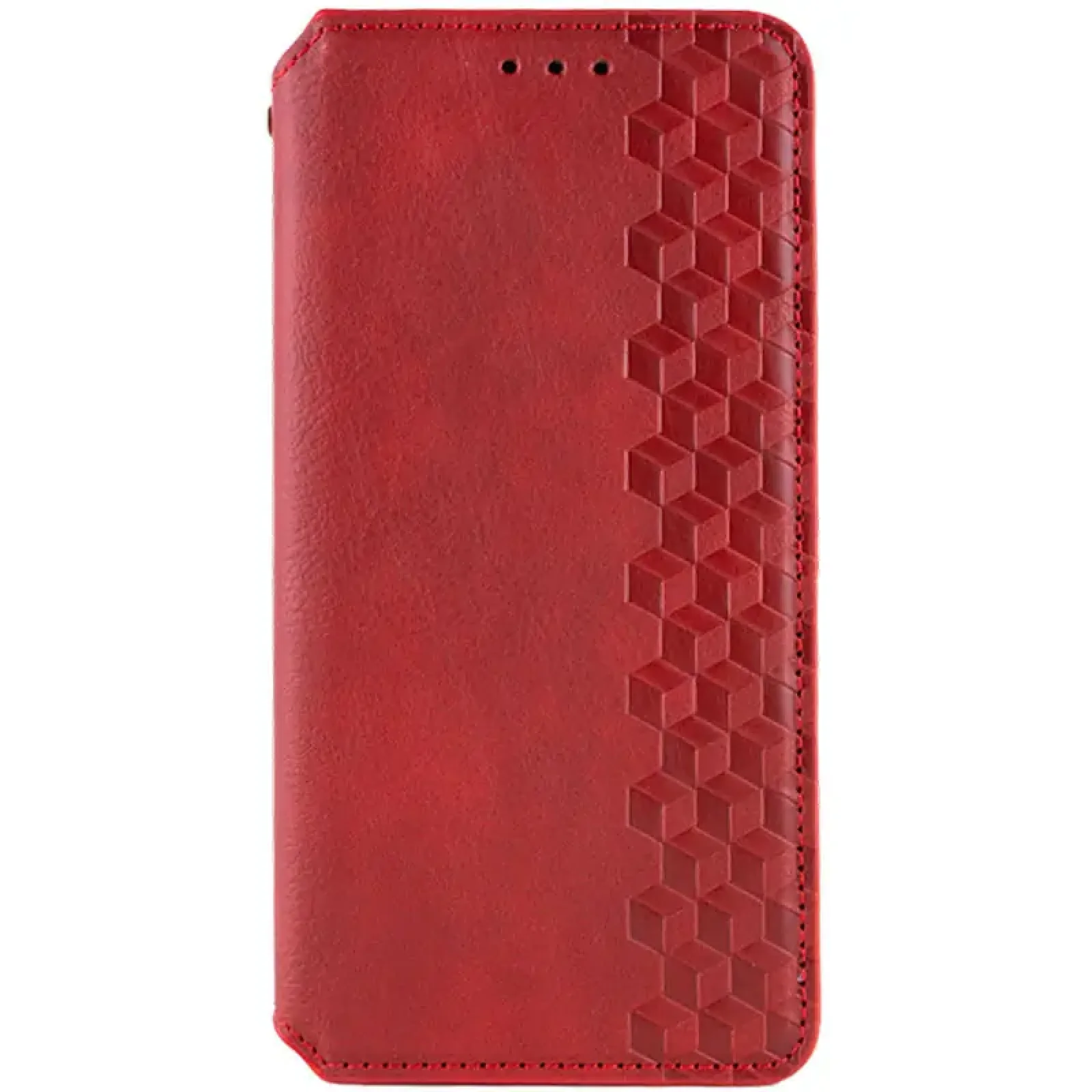 Чехол Getman Cubic PU Case для Xiaomi Redmi Note 14 Pro 5G, Xiaomi Redmi Note 14 Pro Plus 5G Red