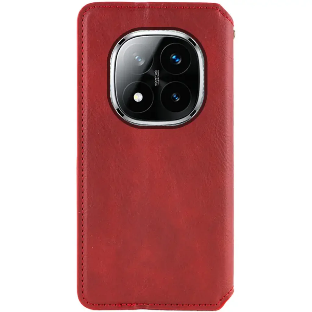 Чохол Getman Cubic PU Case для Xiaomi Redmi Note 14 Pro 5G, Xiaomi Redmi Note 14 Pro Plus 5G Red