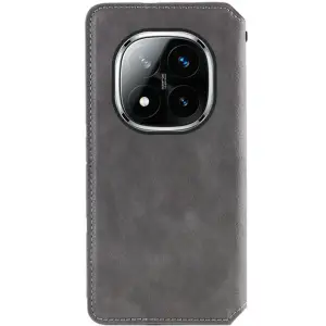Чохол Getman Cubic PU Case для Xiaomi Redmi Note 14 Pro 5G, Xiaomi Redmi Note 14 Pro Plus 5G Grey