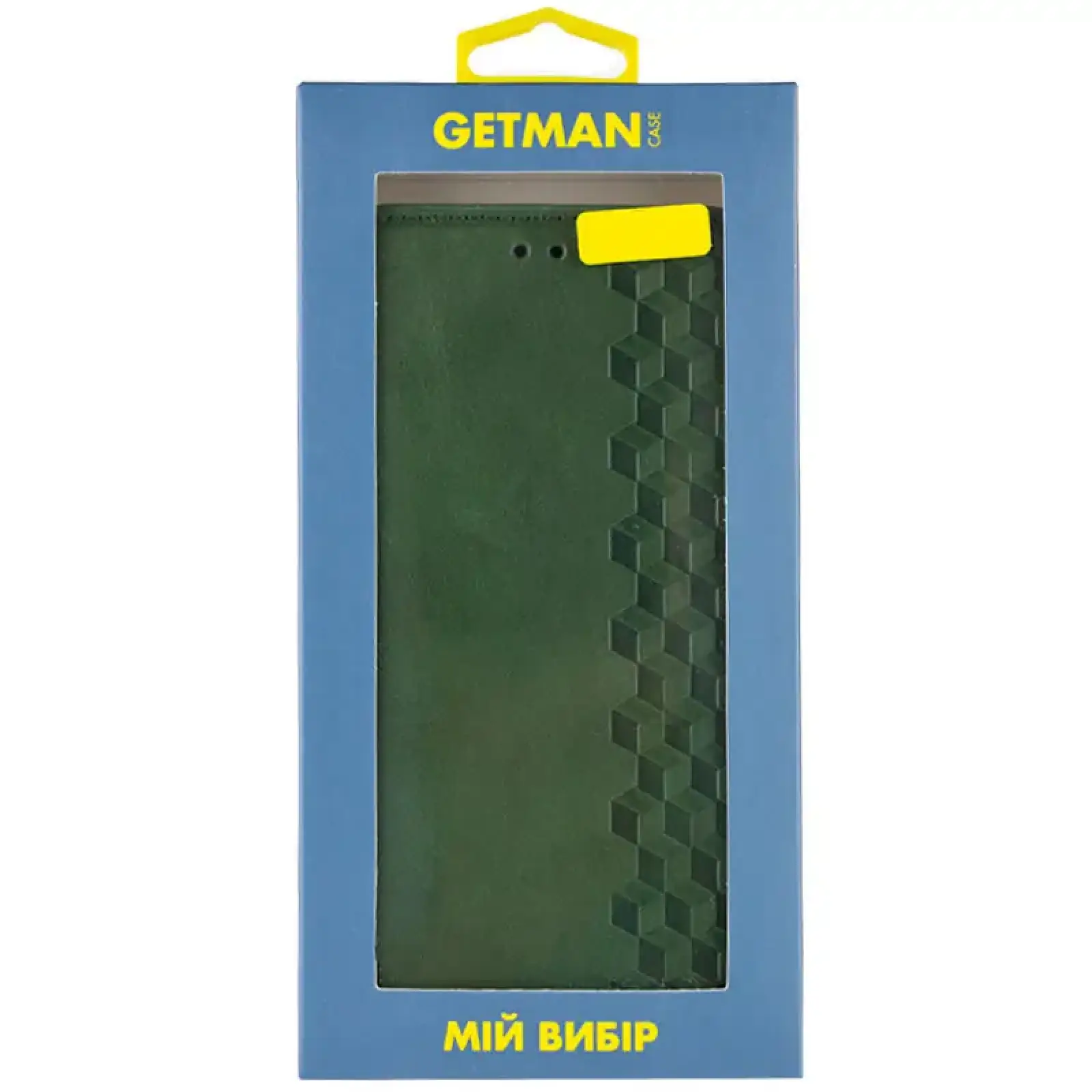 Чохол Getman Cubic PU Case для Xiaomi Redmi Note 14 Pro 5G, Xiaomi Redmi Note 14 Pro Plus 5G Green