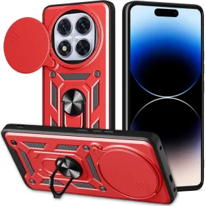 Цвет: Красный - Чехол Camshield Serge Ring для Xiaomi Redmi Note 14 Pro 5G, Poco X7 5G Red
