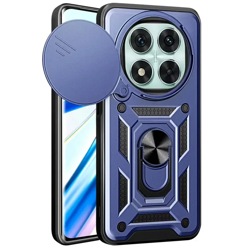 Чохол Camshield Serge Ring для Xiaomi Redmi Note 14 Pro 5G, Poco X7 5G Blue