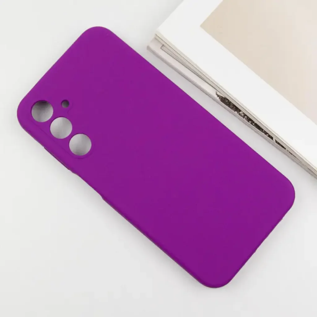 Чехол Silicone Cover Lakshmi Full Camera (AA) для Samsung Galaxy A26 5G Purple