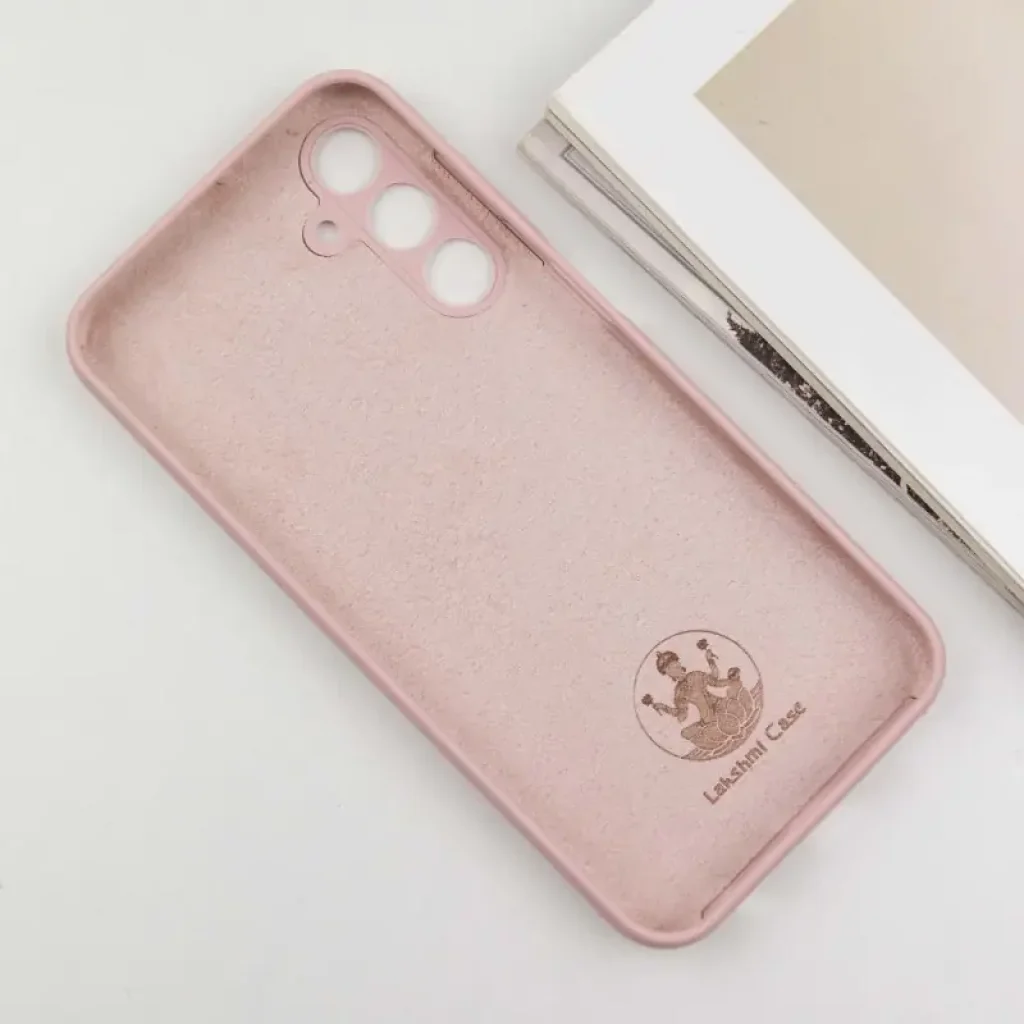 Чохол Silicone Cover Lakshmi Full Camera (AA) для Samsung Galaxy A26 5G Pink Sand