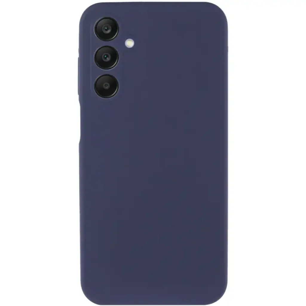 Чехол Silicone Cover Lakshmi Full Camera (AA) для Samsung Galaxy A26 5G Midnight Blue