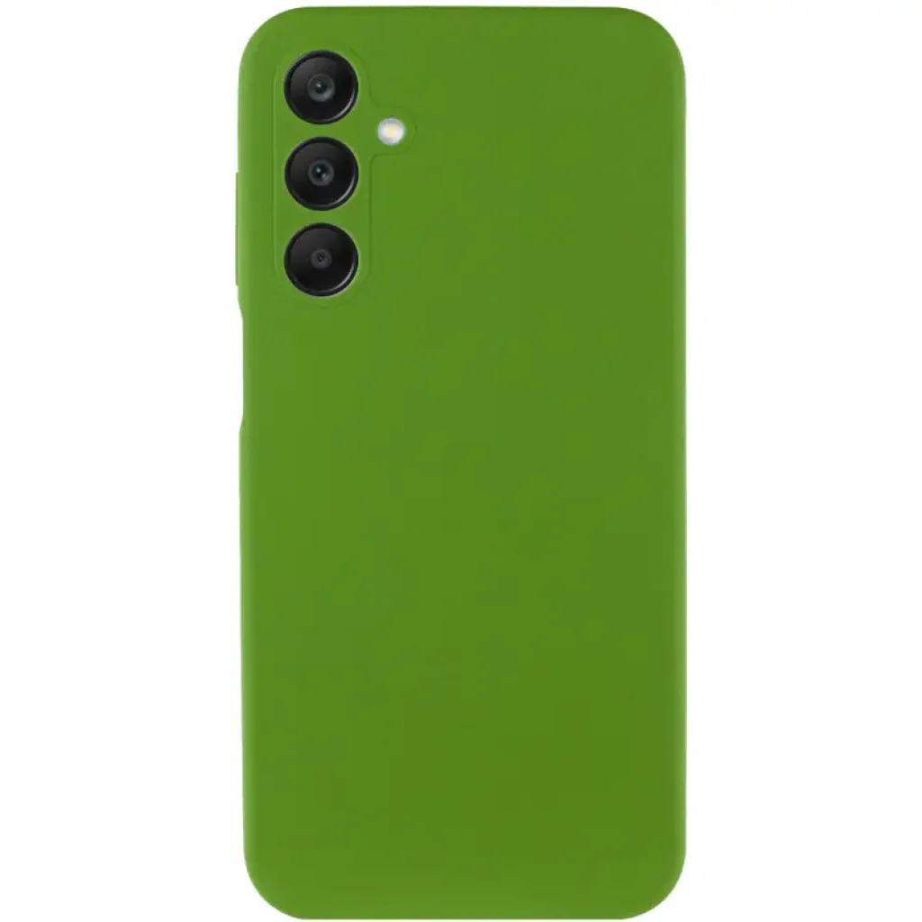 Чохол Silicone Cover Lakshmi Full Camera (AA) для Samsung Galaxy A26 5G Dark Green