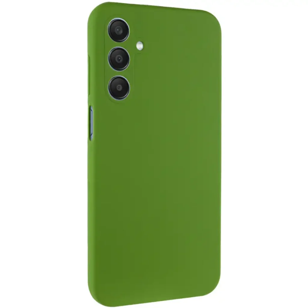 Чохол Silicone Cover Lakshmi Full Camera (AA) для Samsung Galaxy A26 5G Dark Green