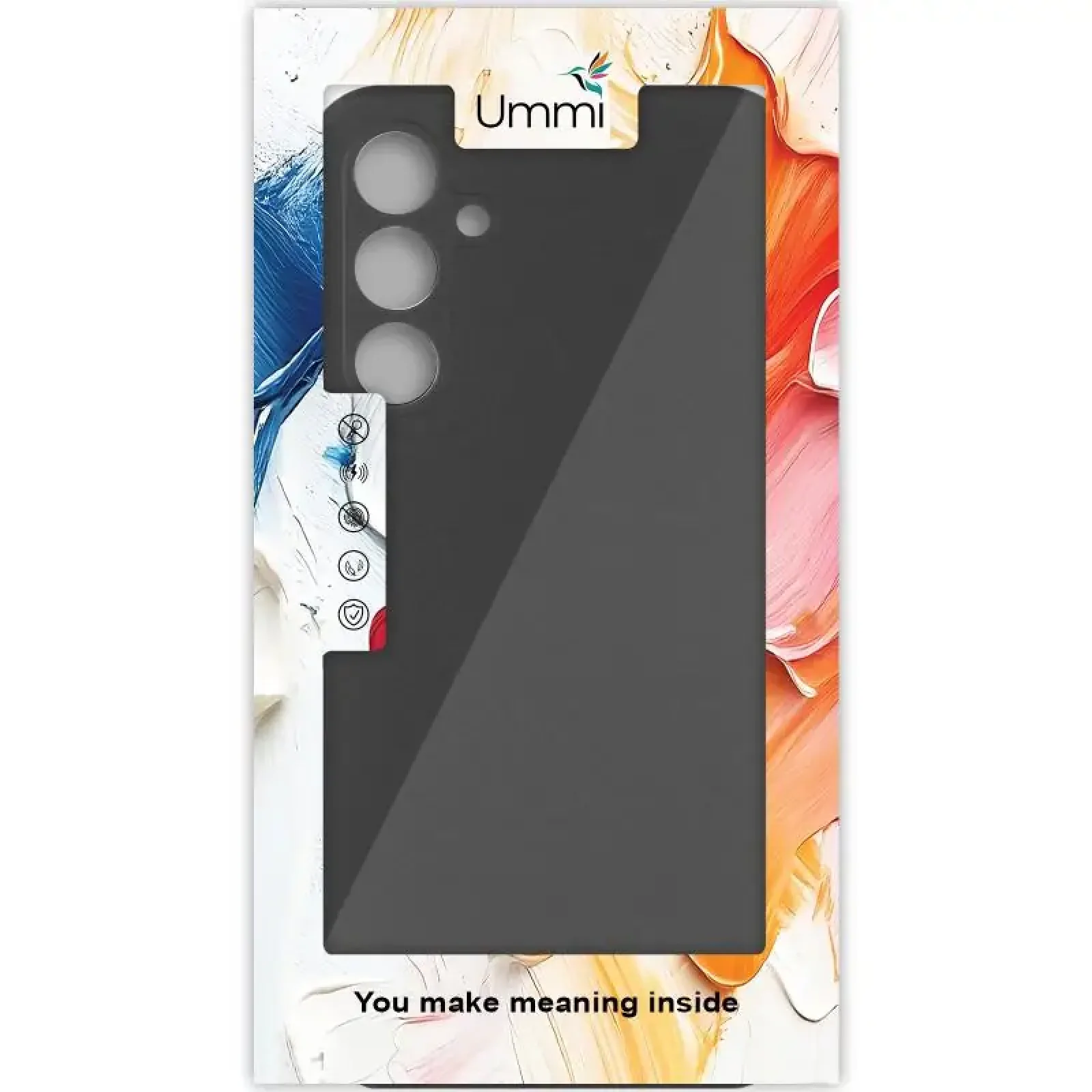 Чохол Silicone Cover Ummi Lakshmi Full Camera (AA) для Samsung Galaxy A26 5G Black