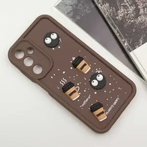 Чехол TPU Toys Case для Samsung Galaxy A26 5G Brown Always Happy