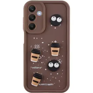 Цвет: Коричневый - Чехол TPU Toys Case для Samsung Galaxy A26 5G Brown Always Happy