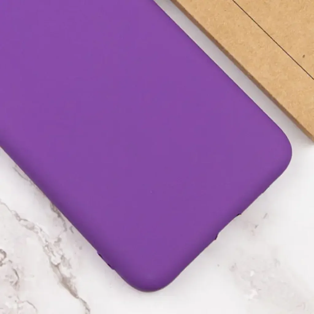 Чехол Silicone Cover Lakshmi Full Camera (AA) для Samsung Galaxy A56 5G Purple
