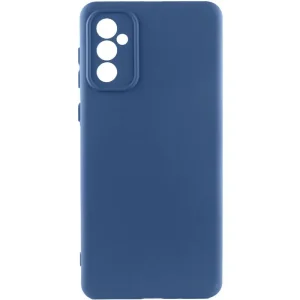 Цвет: Синий - Чехол Silicone Cover Lakshmi Full Camera (AA) для Samsung Galaxy A56 5G Navy Blue