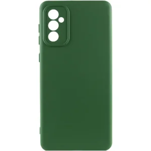 Цвет: Зеленый - Чехол Silicone Cover Lakshmi Full Camera (AA) для Samsung Galaxy A56 5G Dark Green