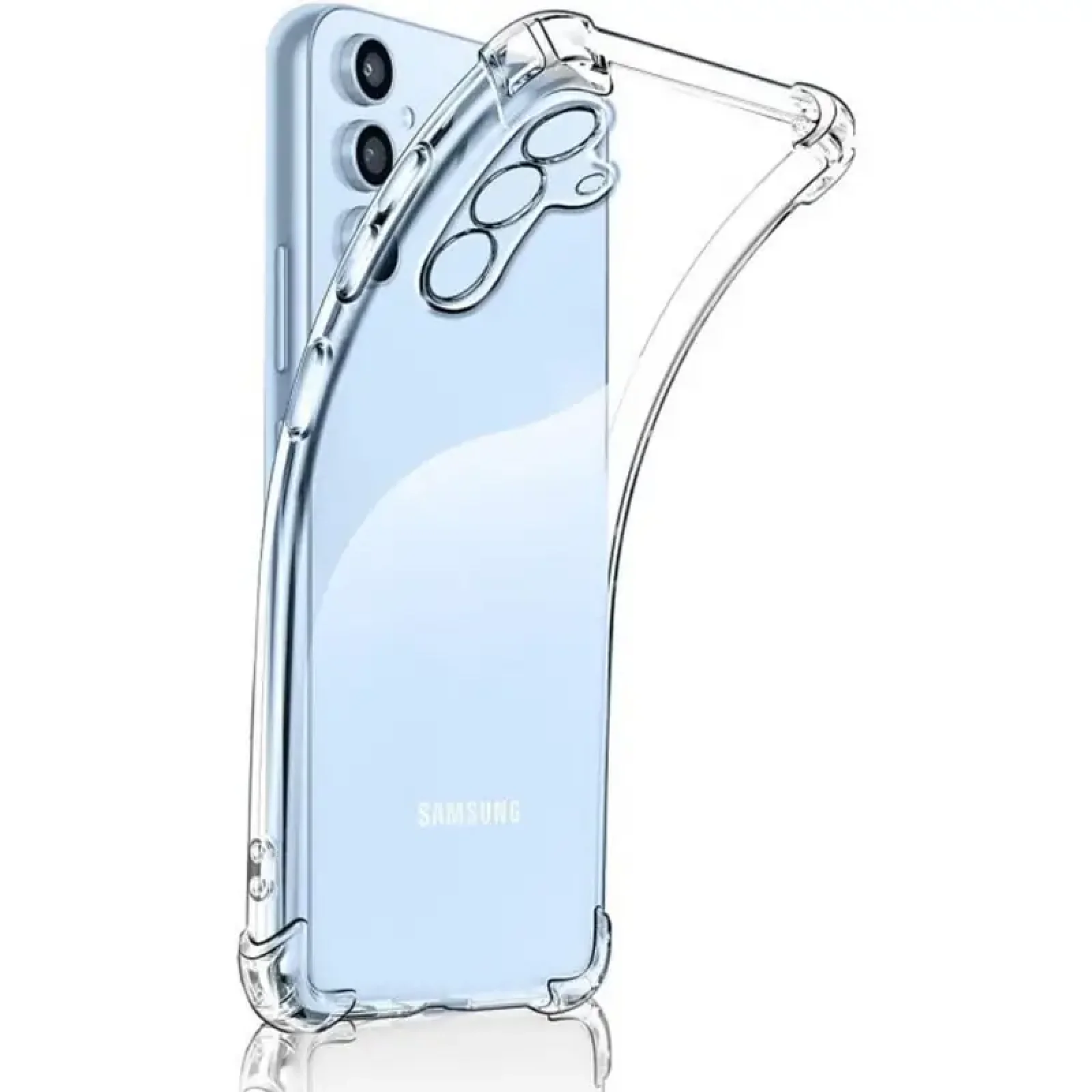 Чехол Getman Ease Logo TPU Case Transparent Full Camera для Samsung Galaxy A56 5G