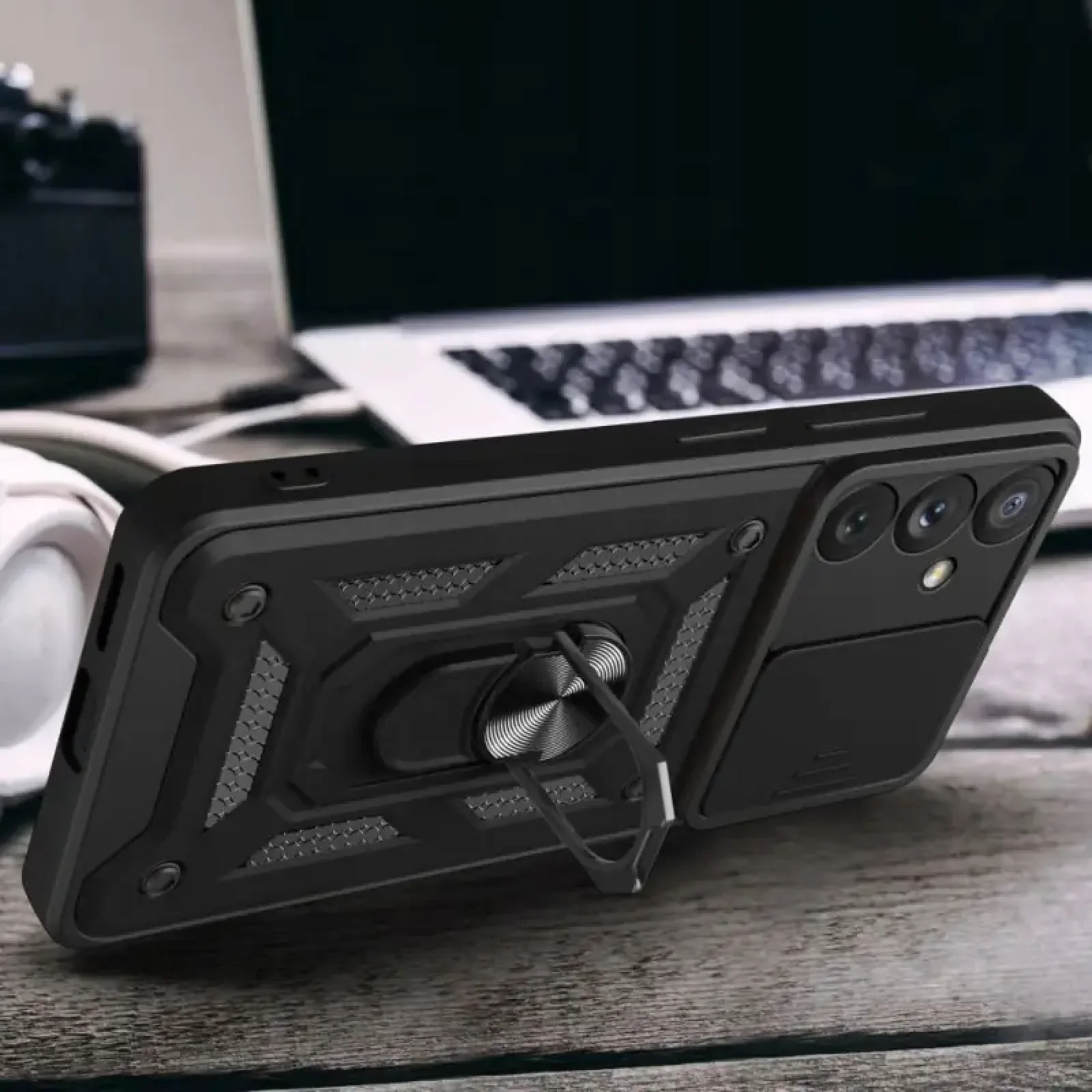 Чехол Camshield Serge Ring для Samsung Galaxy A56 5G Black