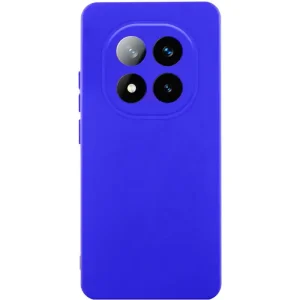 Чохол TPU GETMAN Liquid Silk Full Camera для Xiaomi Redmi Note 14 Pro Plus 5G Blue