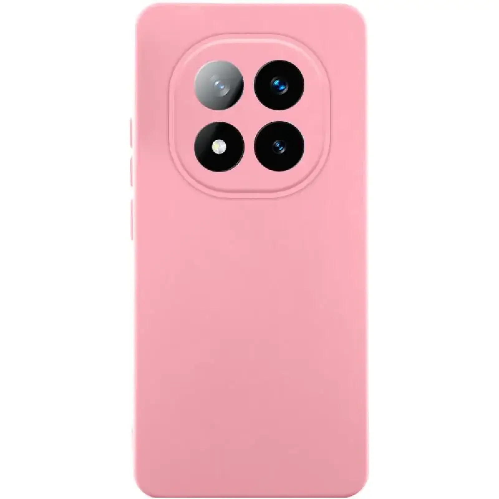 Чохол TPU GETMAN Liquid Silk Full Camera для Xiaomi Redmi Note 14 Pro Plus 5G Pink