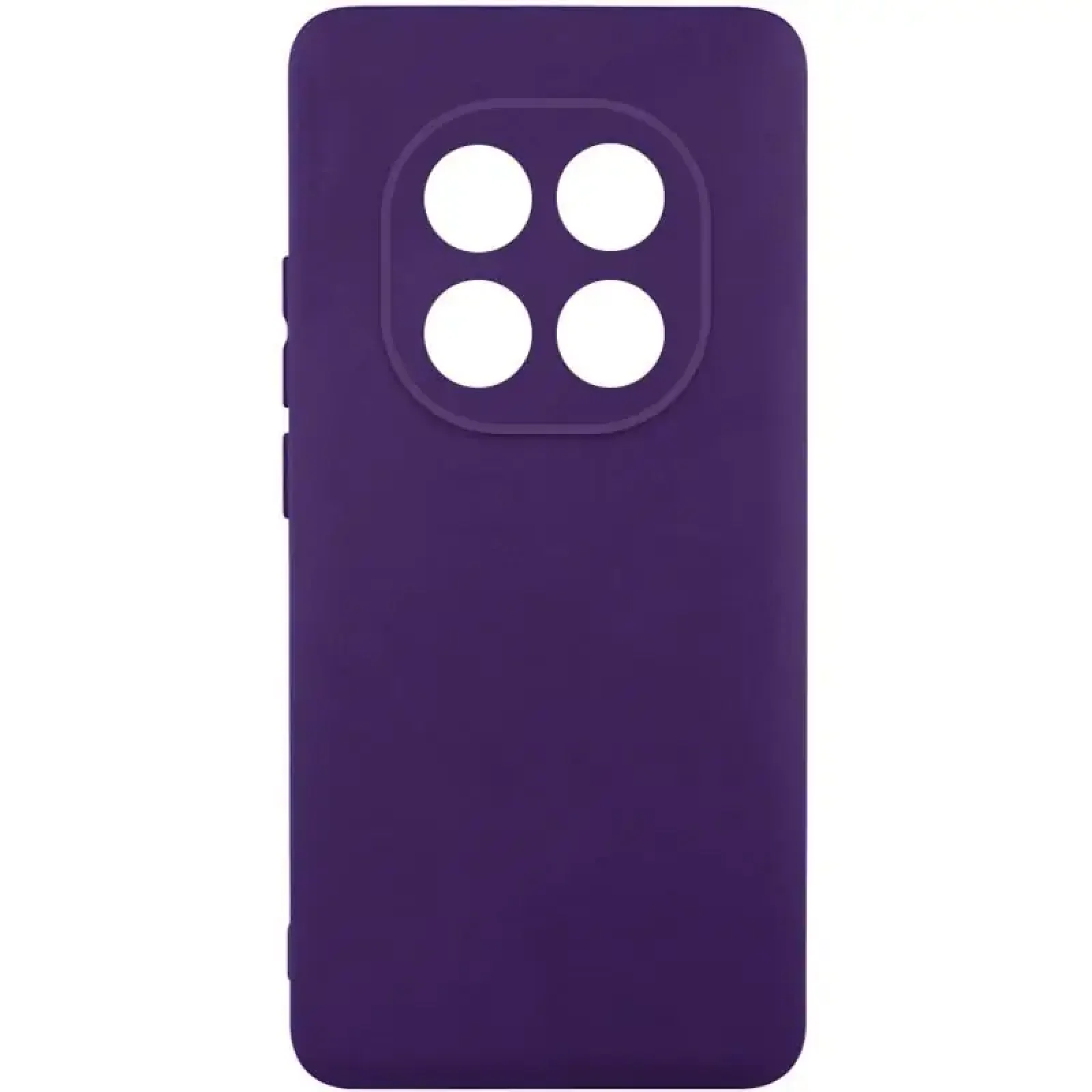 Чохол TPU GETMAN Liquid Silk Full Camera для Xiaomi Redmi Note 14 Pro Plus 5G Dark Purple