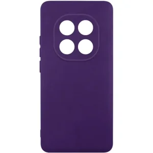 Чохол TPU GETMAN Liquid Silk Full Camera для Xiaomi Redmi Note 14 Pro Plus 5G Dark Purple