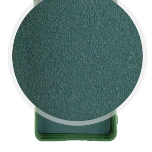 Чохол TPU GETMAN Liquid Silk Full Camera для Xiaomi Redmi Note 14 Pro Plus 5G Dark Green