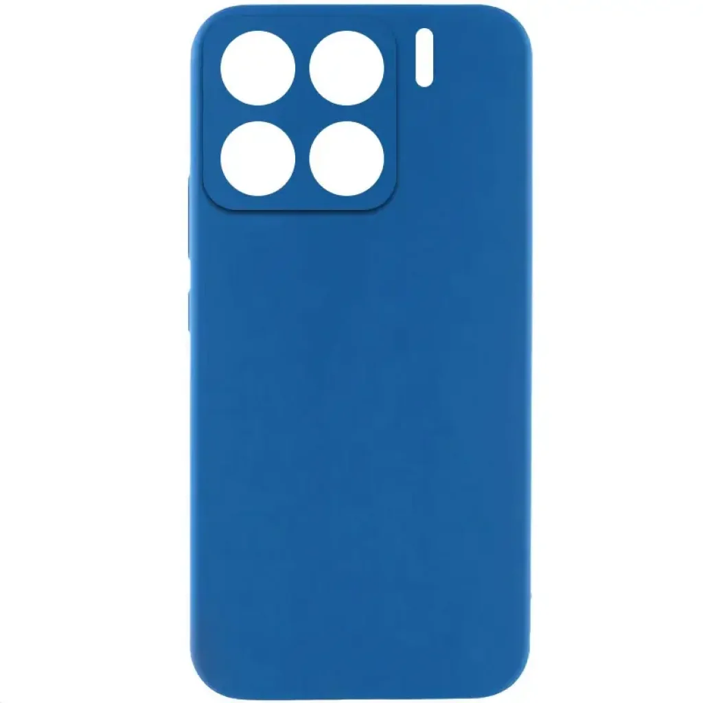 Чохол Silicone Cover Lakshmi Full Camera (AA) для Xiaomi 15 Navy Blue